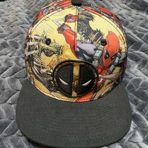 Men’s Deadpool Original Graphic Snapback Hat